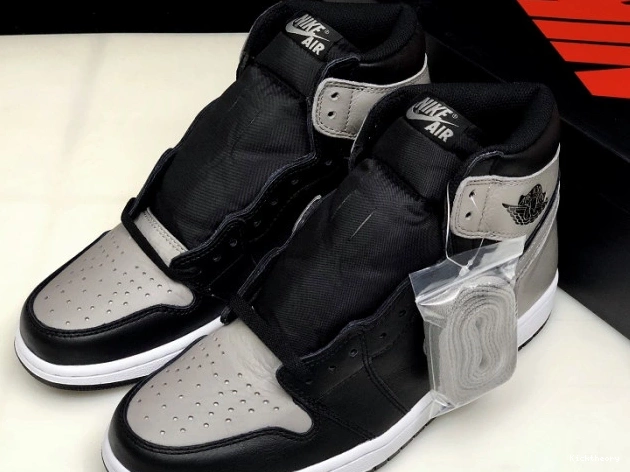 Kick Theory High 1 Air Shadow Black Retro 555088-013 Jordan Grey OG 0709